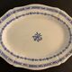 2 oval dishes serving in Gien 1900
