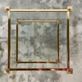 Pair of sofa ends and coffee table Pierre Vandel in altuglas