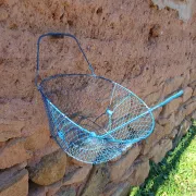Grand panier de pêche ou récolte ancien 