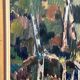 Original Swedish Oil on Panel – “Forest” by Arvid Herbert