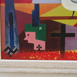 Oil on canvas "Pax"