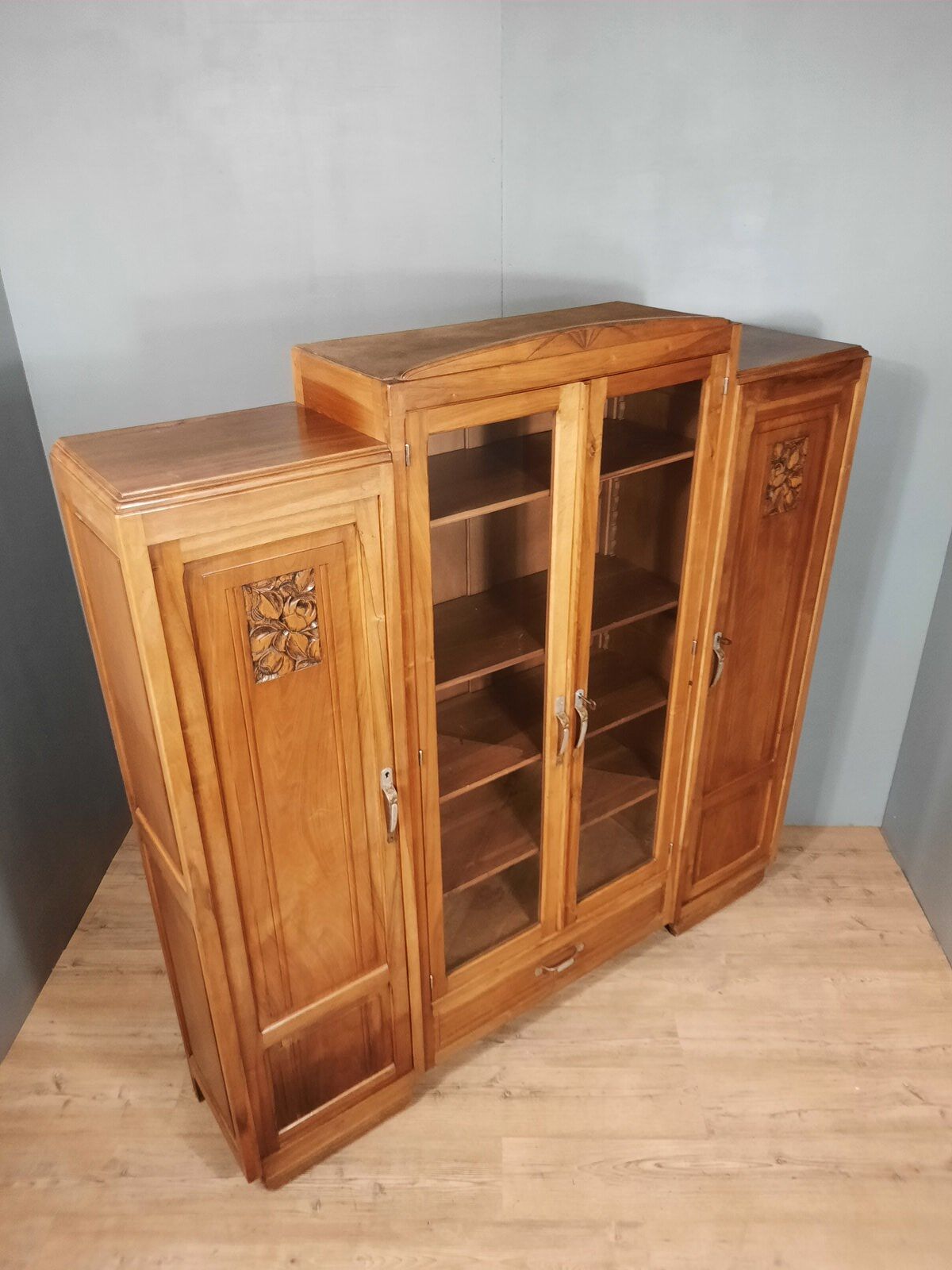 Art Deco style library