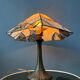 Art Deco stained glass table lamp