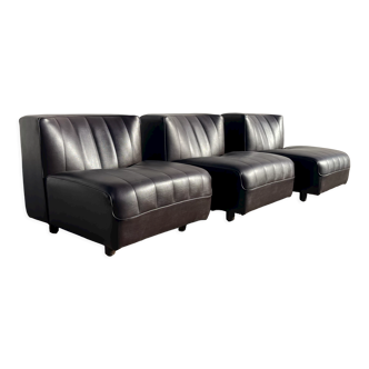 9000 armchairs by Tito Agnoli for Arflex Italy, 1969s