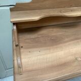 Antique solid oak secretary – gently refurbished