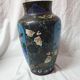 Paire de vases Chine 19ème cloisonnés