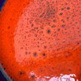 German Fat Lava pottery from the mid-century by Scheurich, 1960s.