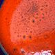 German Fat Lava pottery from the mid-century by Scheurich, 1960s.