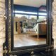 Antique Napoleon III mirror 124.5cm/83.5cm