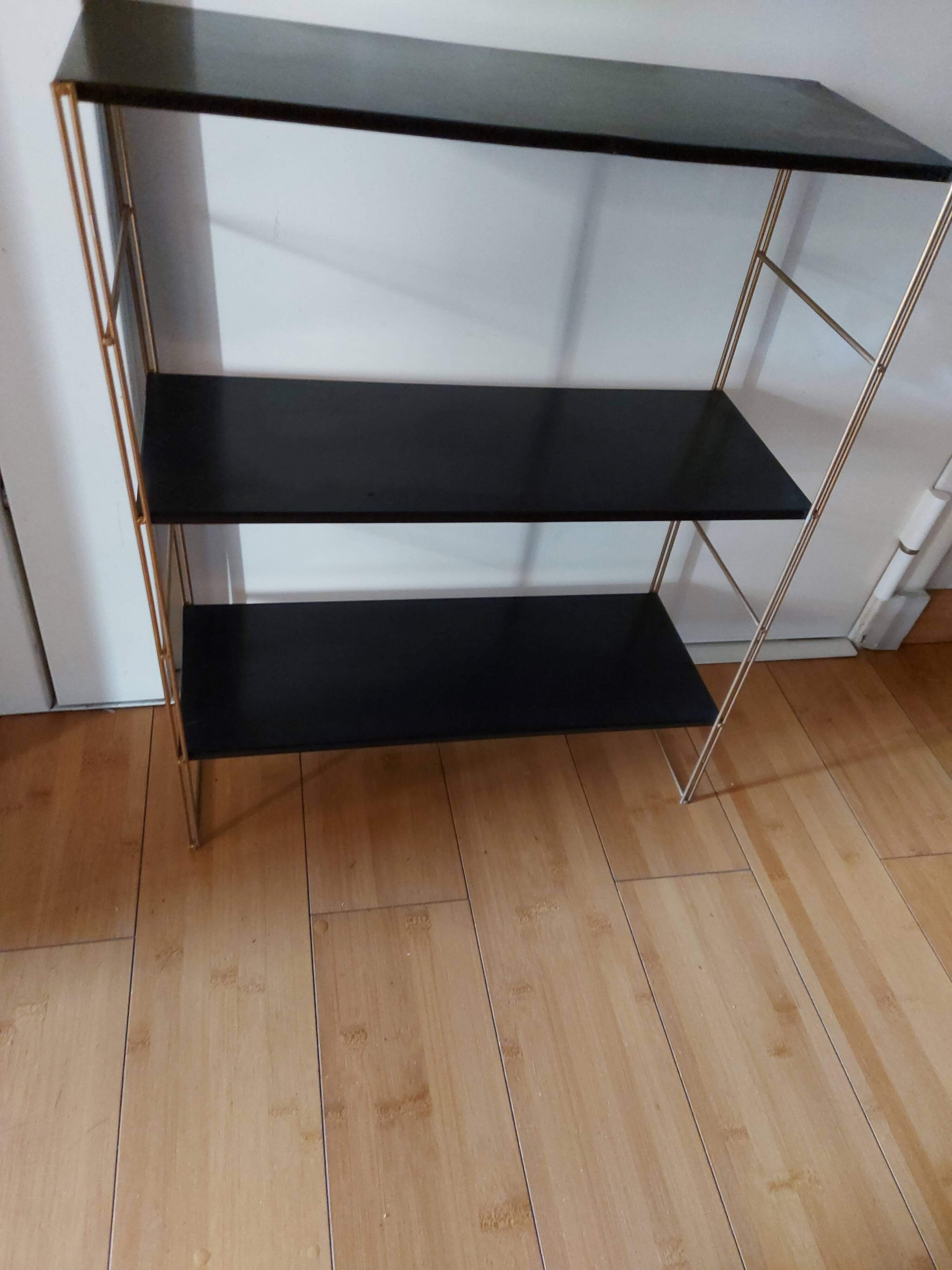 Vintage tomado, brass and metal floors