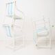 4 garden chairs "Sea side", Hugonet, 1970