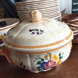 Longchamp vegetable, Mistral model in earthenware from the 40s
