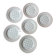Set of 6 K&G Luneville dessert plates