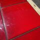 Bamboo and vintage ceramic dining table 60 years