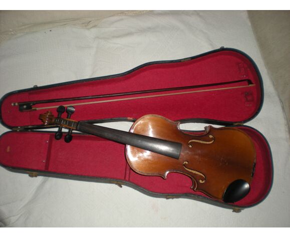 Violon Allemand Fin Xix Signe Selency Violon Allemand Fin Xix Signe Selency