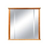 Miroir vintage avec cadre en bois sculpté