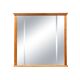 Vintage Mirror with Carved Wooden Frame