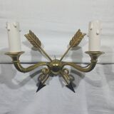 Empire style arrow wall light
