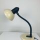 Lampe de bureau métal beige vintage