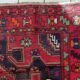 Antique 1930s Persian Hamadan rug 160cm x 241cm