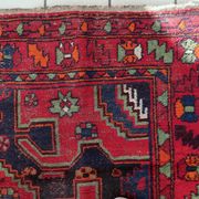 Tapis persan Hamadan antique des années 1930 160 cm x 241 cm