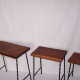 3 tables gigognes - 50s