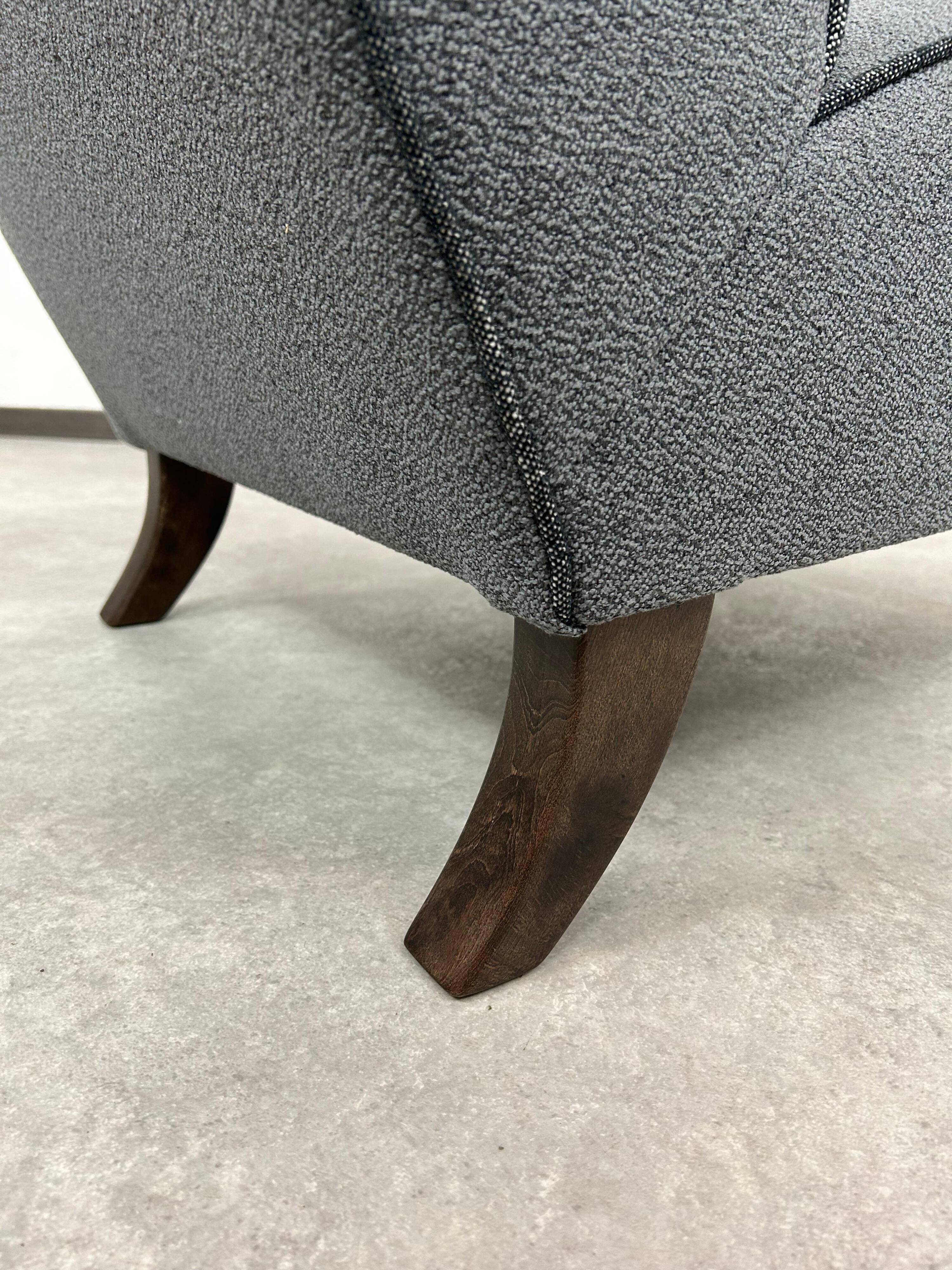 Fauteuil Art déco H320 par J.Halabala pour UP Závody