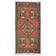 Hand-knotted Small Rug. Vintage Doormat. Turkish Seat Cover. Entryway Rug. Kitchen Mat. Bath Mat
