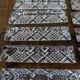 Box of 12 crystal knife holders