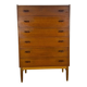 Mid-Century Danish teak chest of drawers from the 1960s