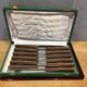 Box of 12 vintage table knives