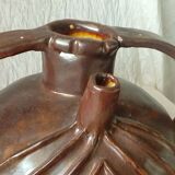 Jar buire in terracotta varnished auvergne late 19th