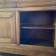 Sideboard with 3 doors in Louis Philippe style made of solid oak.