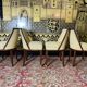 Suite of 4 Art Deco period chairs