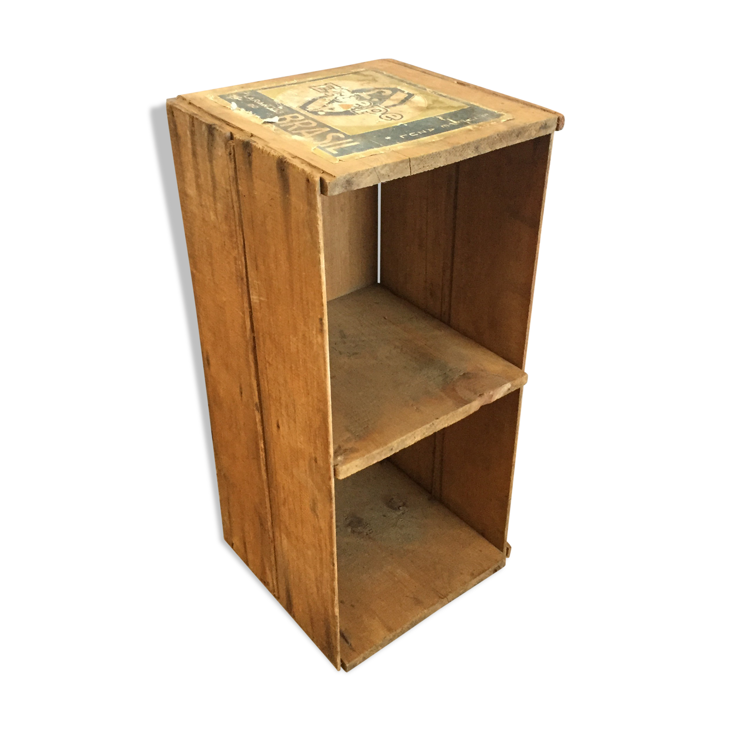 Wooden case "oranges of Brazil"