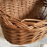 Domed wicker basket