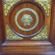 Rare Empire style mahogany and gilt bronze bookcase circa 1880