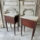 Paire de chevets de style Louis XVI