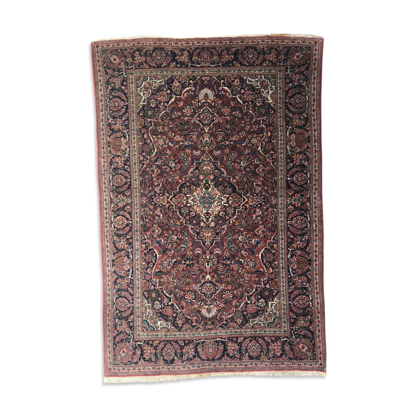 Former carpet Kashan Iran 135 X 198 CM