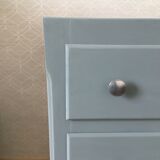 Vintage dresser 3 gustavian grey drawers