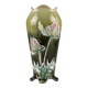Art Nouveau vase by De Bruyn – Raised thistle decoration – 26 cm
