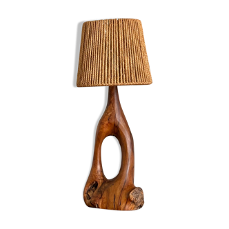 Vintage wooden lamp