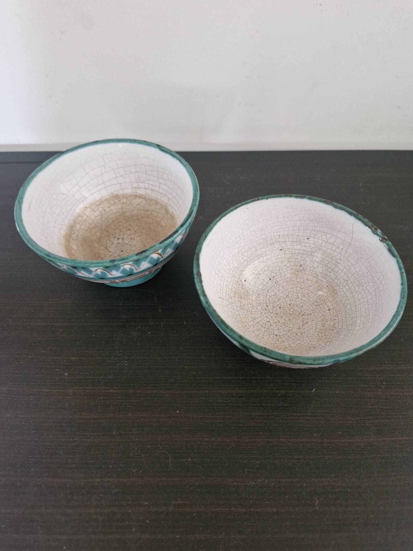 Pair of bowls or dishes Robert Picault Vallauris