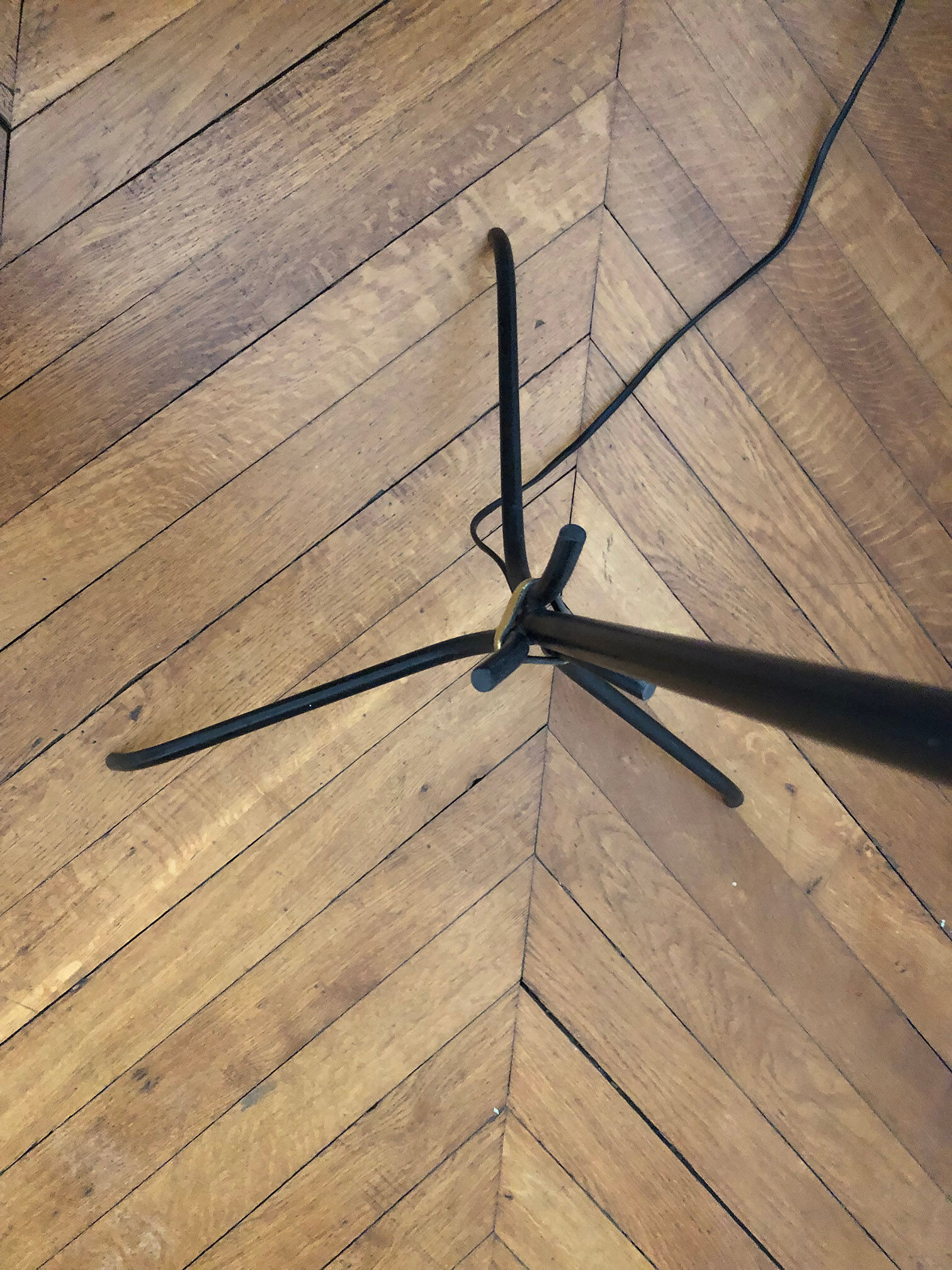 Adjustable tripod floor lamp, 1950 - 1960