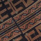 Vintage Turkish Oushak Handwoven Rug 63x633 cm