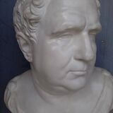 Vitellius plaster bust 60cm th mid 20th century