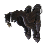Pair of sconces with ancient dragon decoration