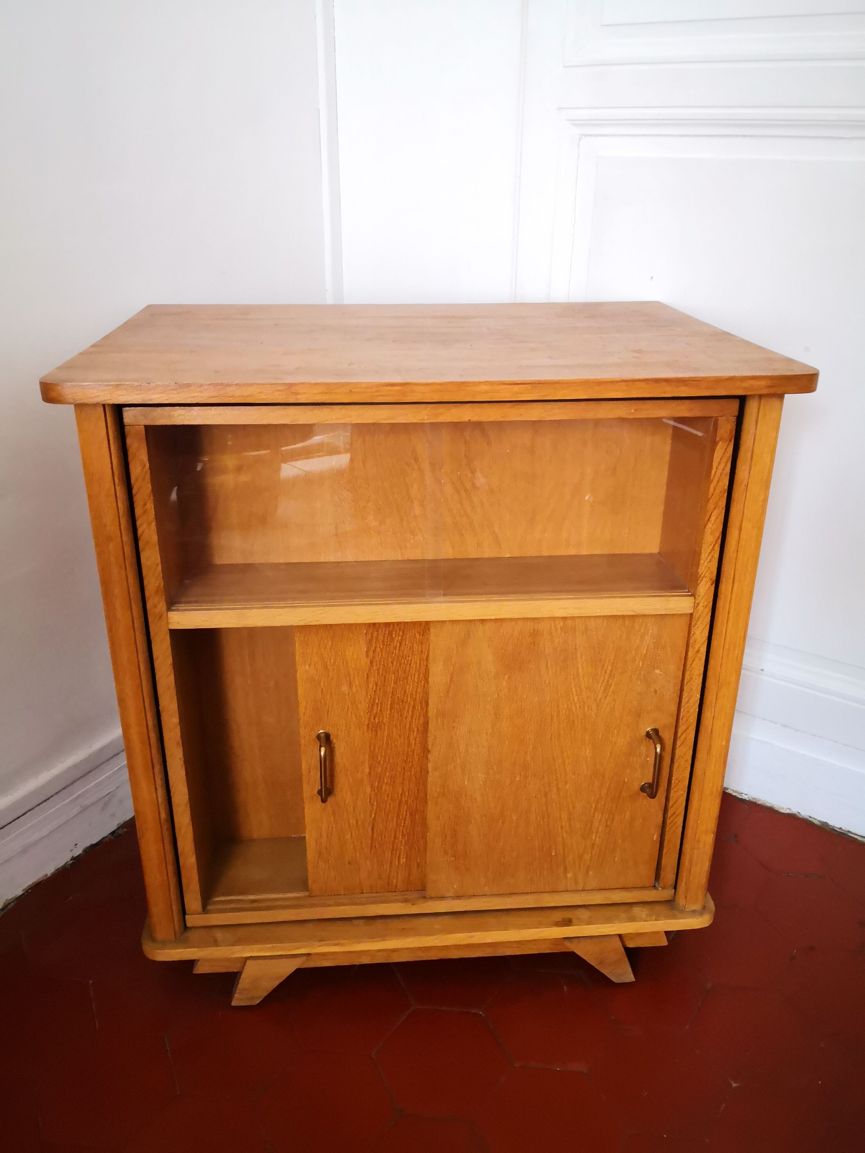 Meuble bar pivotant vintage