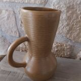 Set of 7 glasses and their Grespot Digoin stoneware decanter