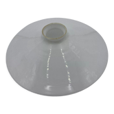 Galette en verre opaline
